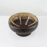 Signed Ceramic Bowl by the Belgian workshop Perignem, 1960s