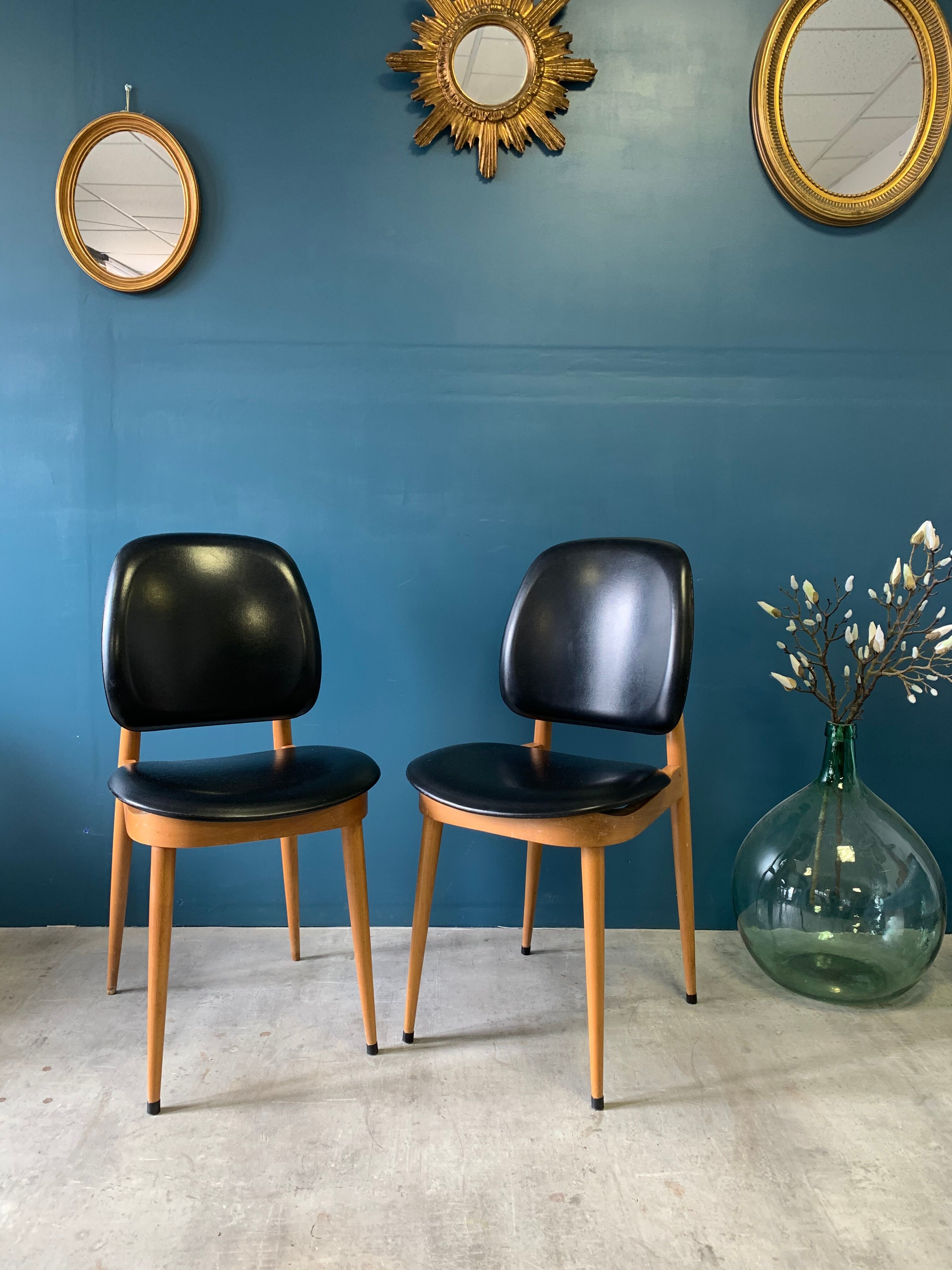 Pair of "Pegasus" chairs from Baumann