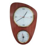 Manufrance barometer wall clock