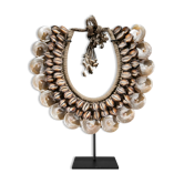 Decorative ethnic ornament made of shells – Oceania – 40 cm