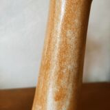 Duo of candlesticks in satin stoneware