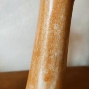 Duo de bougeoirs en grès satiné