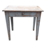 Desk in patinated wood, early 20th century
