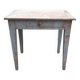 Patinated wooden desk, early 20th century.