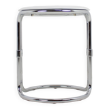 Chrome Stool by Keuco, 1980's, Germany