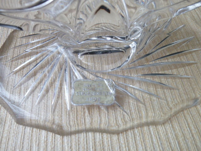 Bougeoir ,Chandelier with leaded crystal 3 branches
