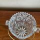 Cut glass ice bucket