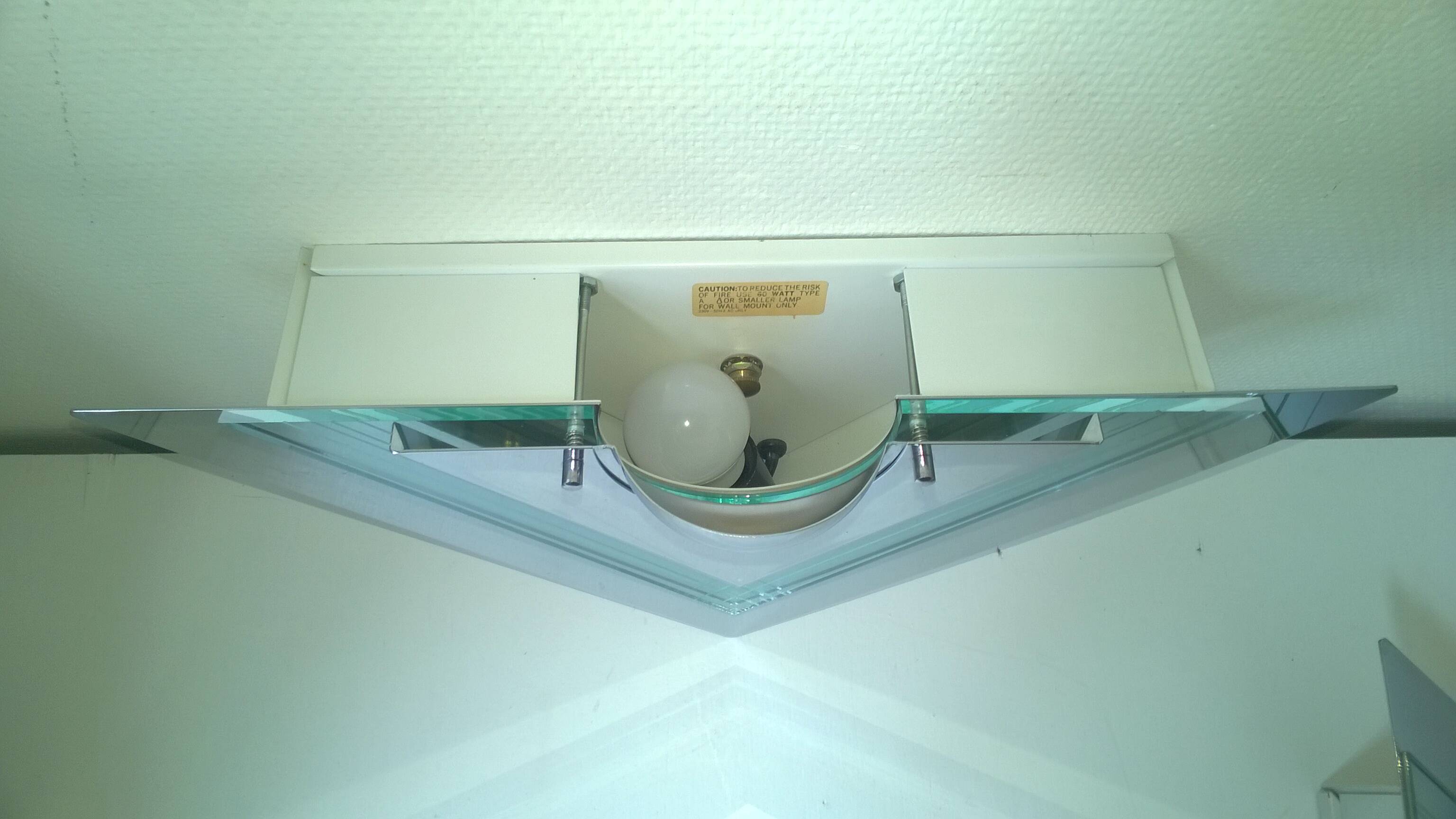 Pair of vintage wall lights -Franz Hustadt c.1980