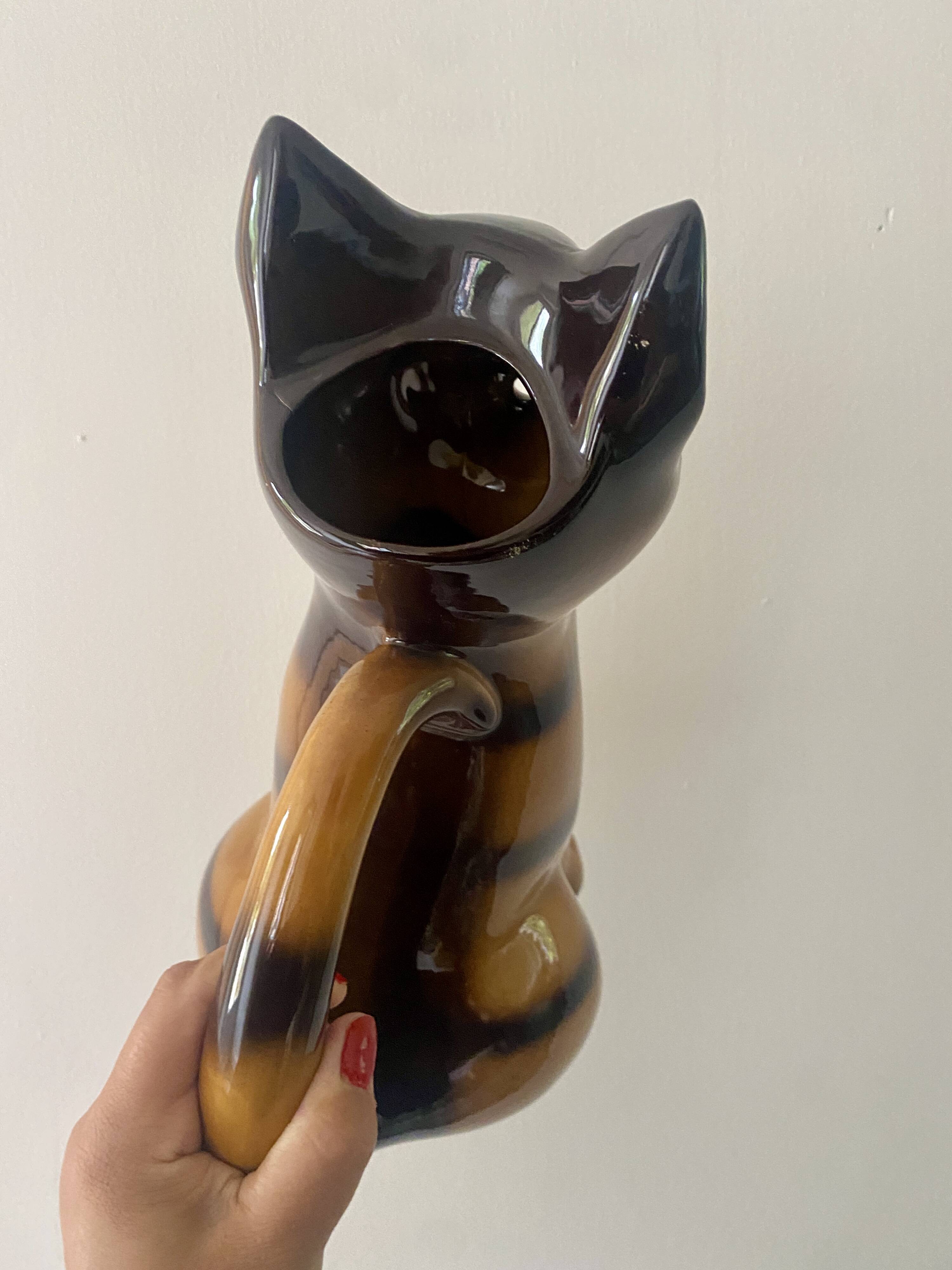 Vintage cat-shaped pitcher