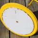 Yellow umbrella stand 1970