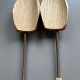 Set of 2 pairs of old shoe trees