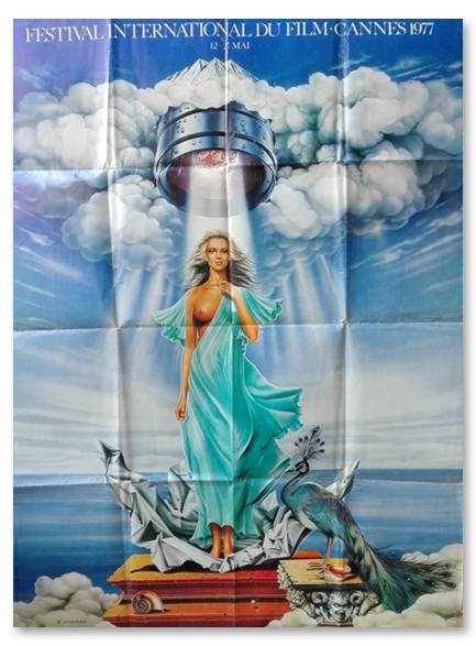 Vintage festival poster rods 1977 120 x 160 cm design siudmak