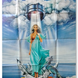 Vintage festival poster rods 1977 120 x 160 cm design siudmak