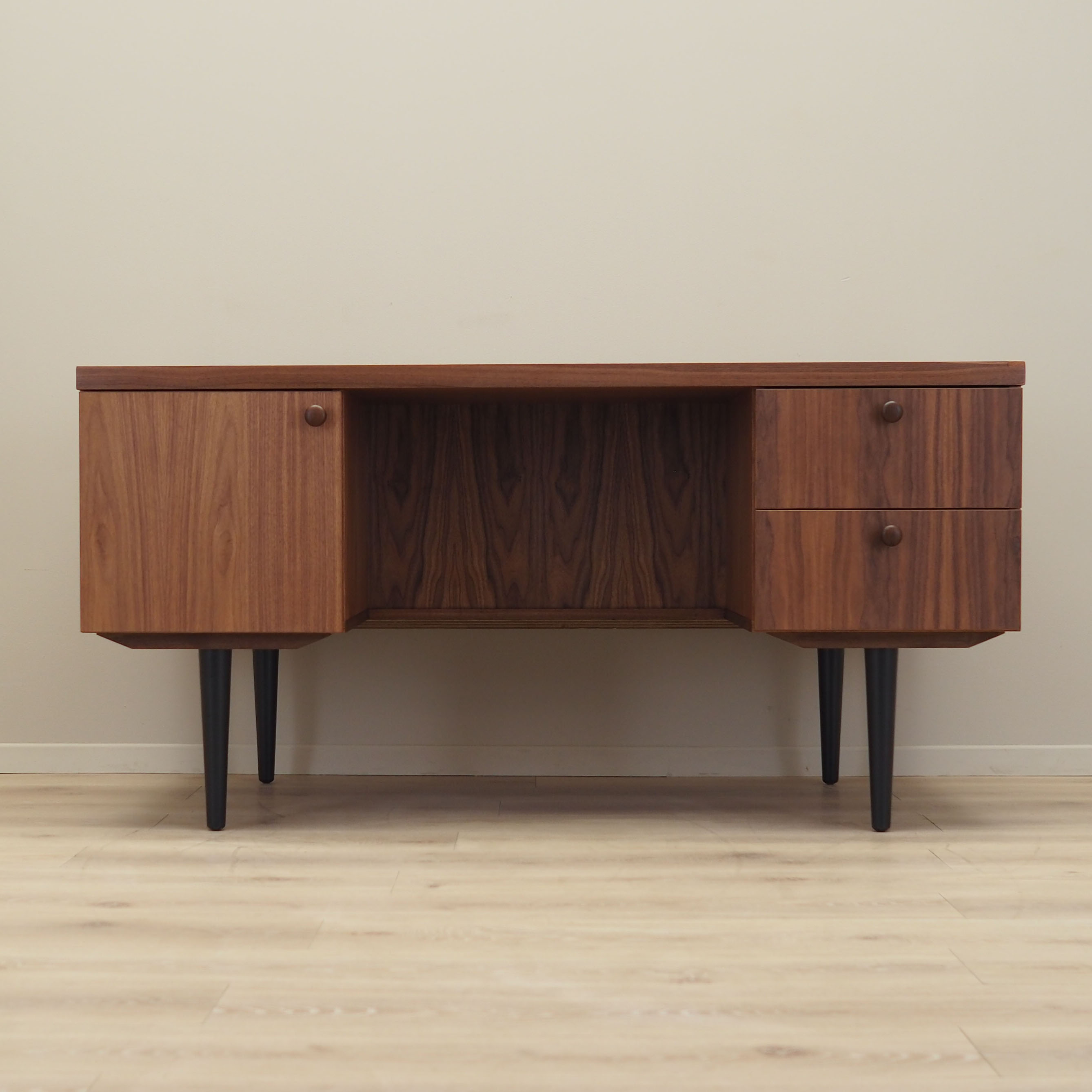 Walnut desk, Danish design, 1990s, production: Denmark