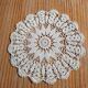 Napperon au crochet fait main