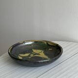 large colorful ceramic fruit basket dish