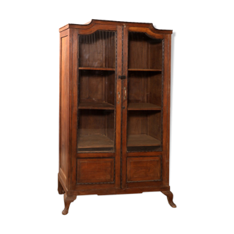 Colonial mango cabinet, brass details