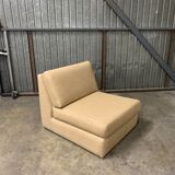 Chauffeuse moderne lin