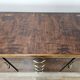 Art Decò sideboard in walnut and blond walnut