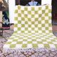 Handmade traditional Moroccan wool rug size 140 x 260 cm.