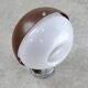 Space-age Italian Plexiglas Brown Wall Lamp, 70s