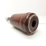 Scandinavian oxblood ceramic lamp Désirée Stentoj 1970