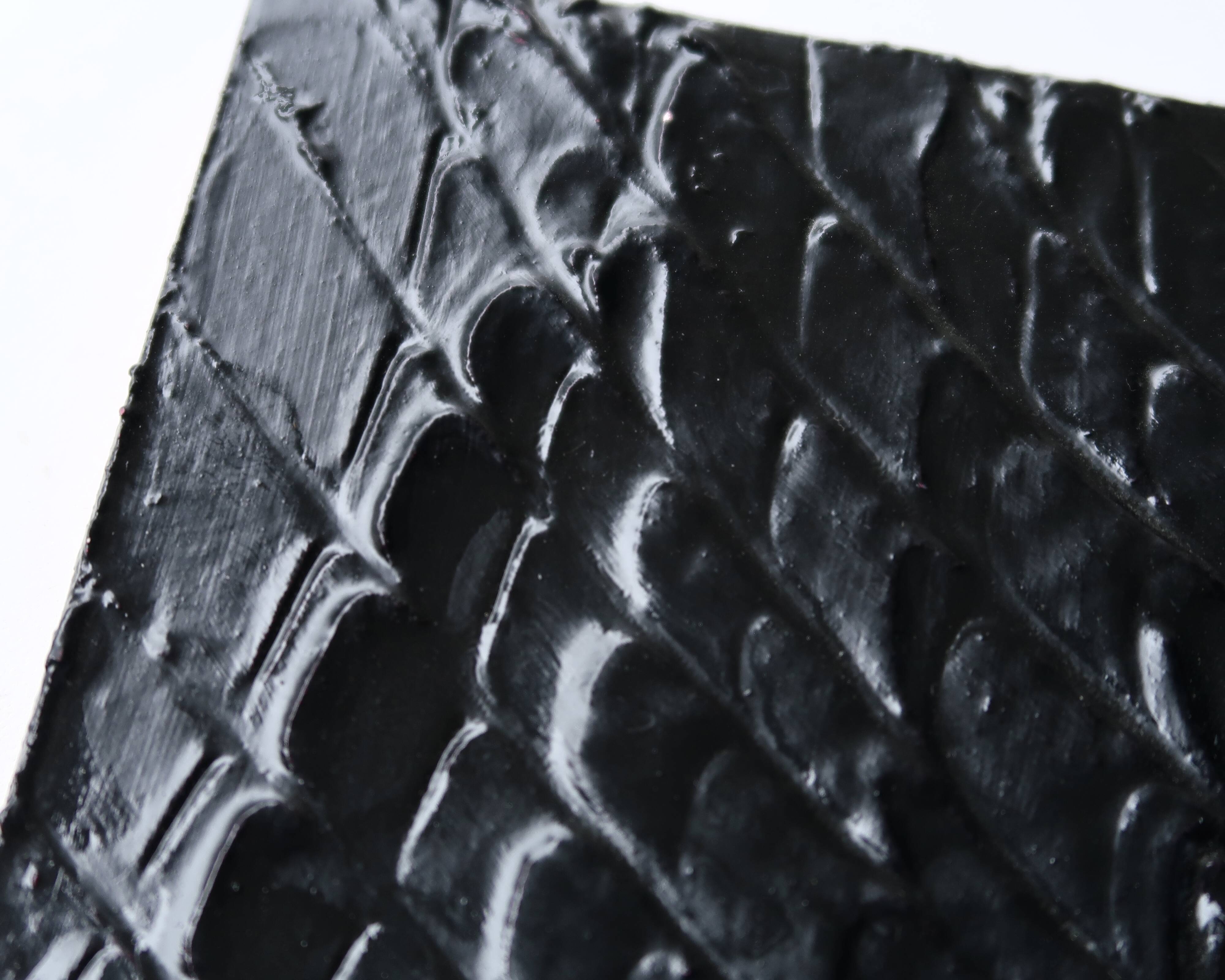 Painting, textured black painting by Vincent Dufresne, 2013