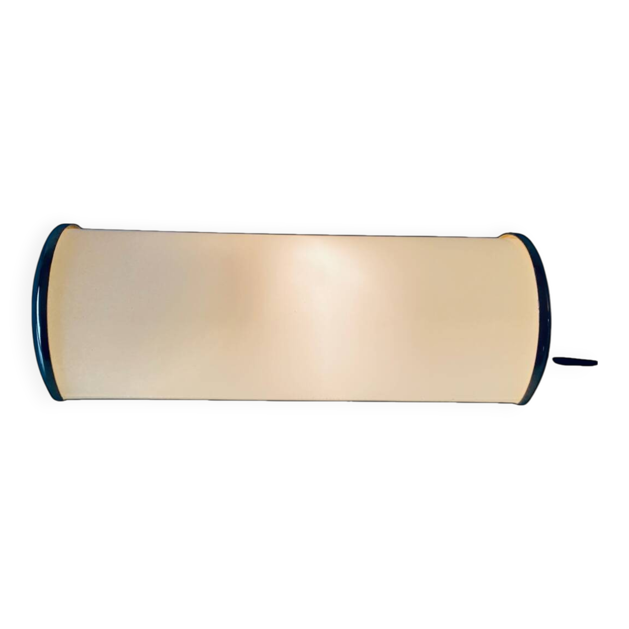 Brass and glass wall light
