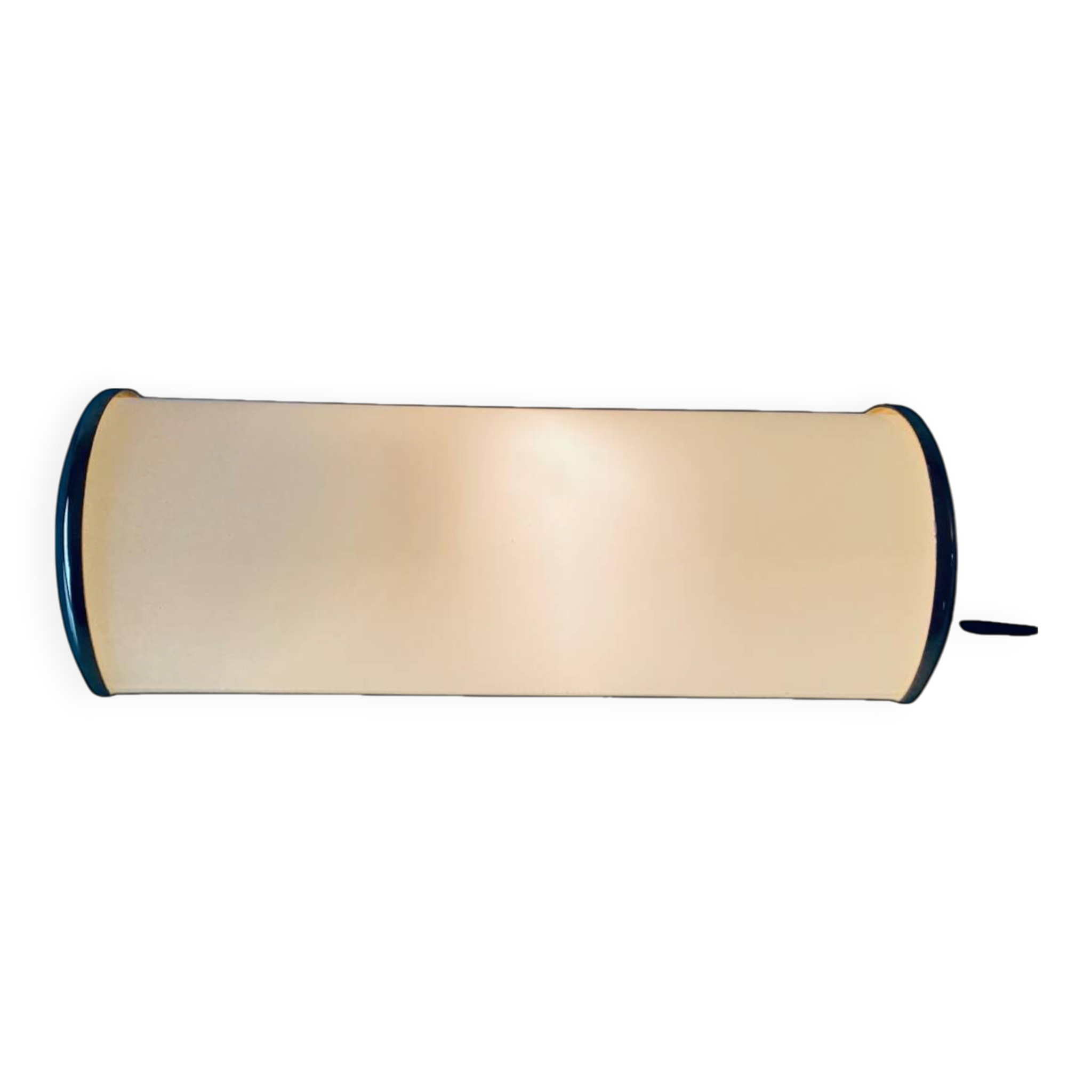 Brass and glass wall light