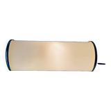 Brass and glass wall light