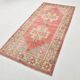 4x8 Vintage Soft Red & Samon Beige Turkish Handwoven Vintage Rug,177x230 Cm