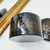 Lacquered wood jewelry box