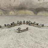 Set of 12 vintage knife rests, place card holders.