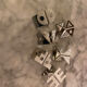 Series of 6 napkin rings Nathalie du Pasquier