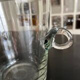 Glass ice bucket