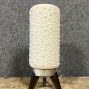 Bubble lamp in white plastic, plexiglass and aluminum from the 70s