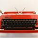 Olivetti "Valentine" typewriter by Ettore Sottsass - 1960s