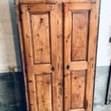Wood and zinc cabinet