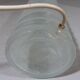Set of 2 large glass table lamps 1960’s