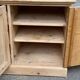 Buffet commode anglaise Interior's rénovée en bois massif 1980