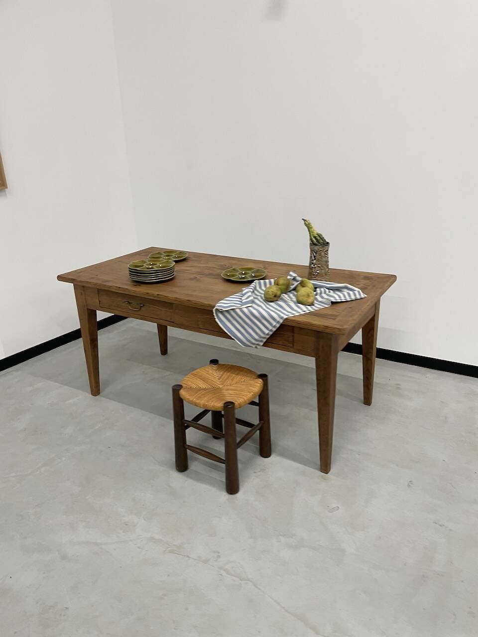 Pine farm table 165 cm