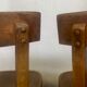 Series of 6 old chairs bistrot bar vintage restaurant BAUMANN