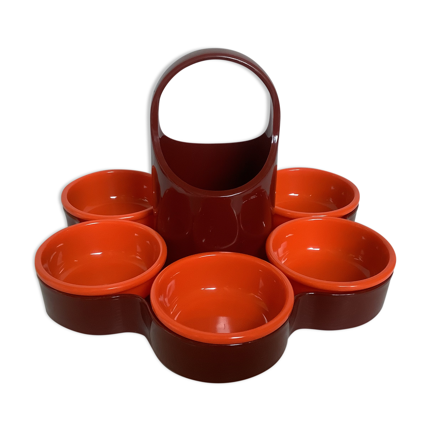 Servant flower with 6 orange cups Emsa