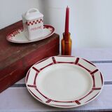 Old serving dish