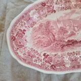 Villeroy and Boch pink English tableware dish