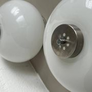 Set of Two Appliques / Ceiling lamps / Bedside table Lamps By Goffredo Reggiani