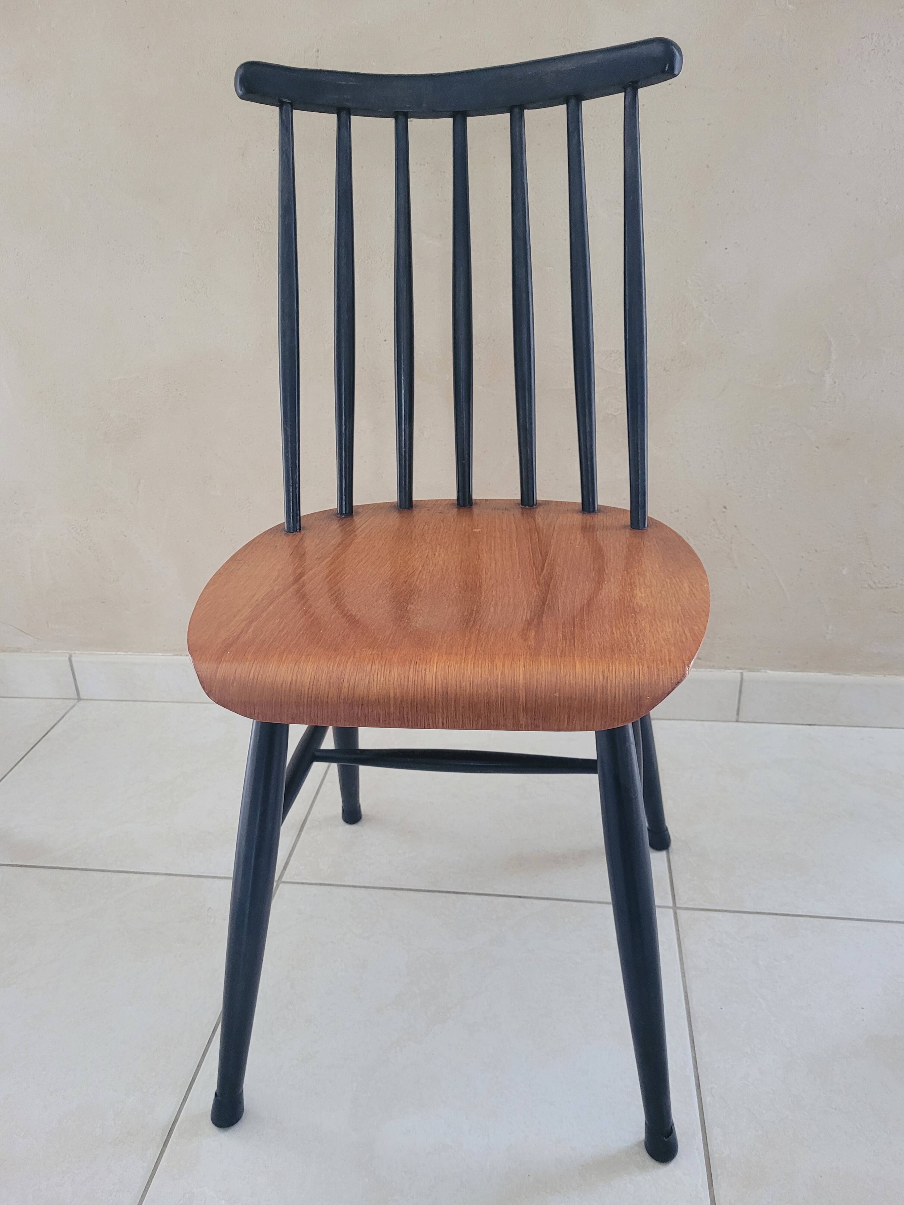 Set of 4 Scandinavian style Fanett chairs by Ilmari Tapiovaara