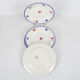 Set of 5 plates flat Mary - Lou Digoin Sarreguemines 1922/1965