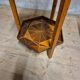 Geometric wood veneer stand, Czechoslovakia, 1960s–1970s