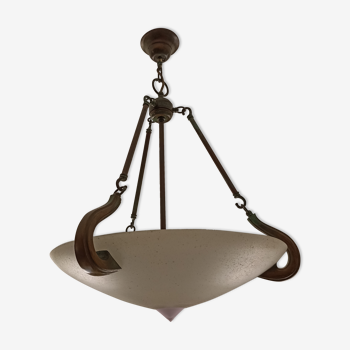 Art deco style pendant lamp